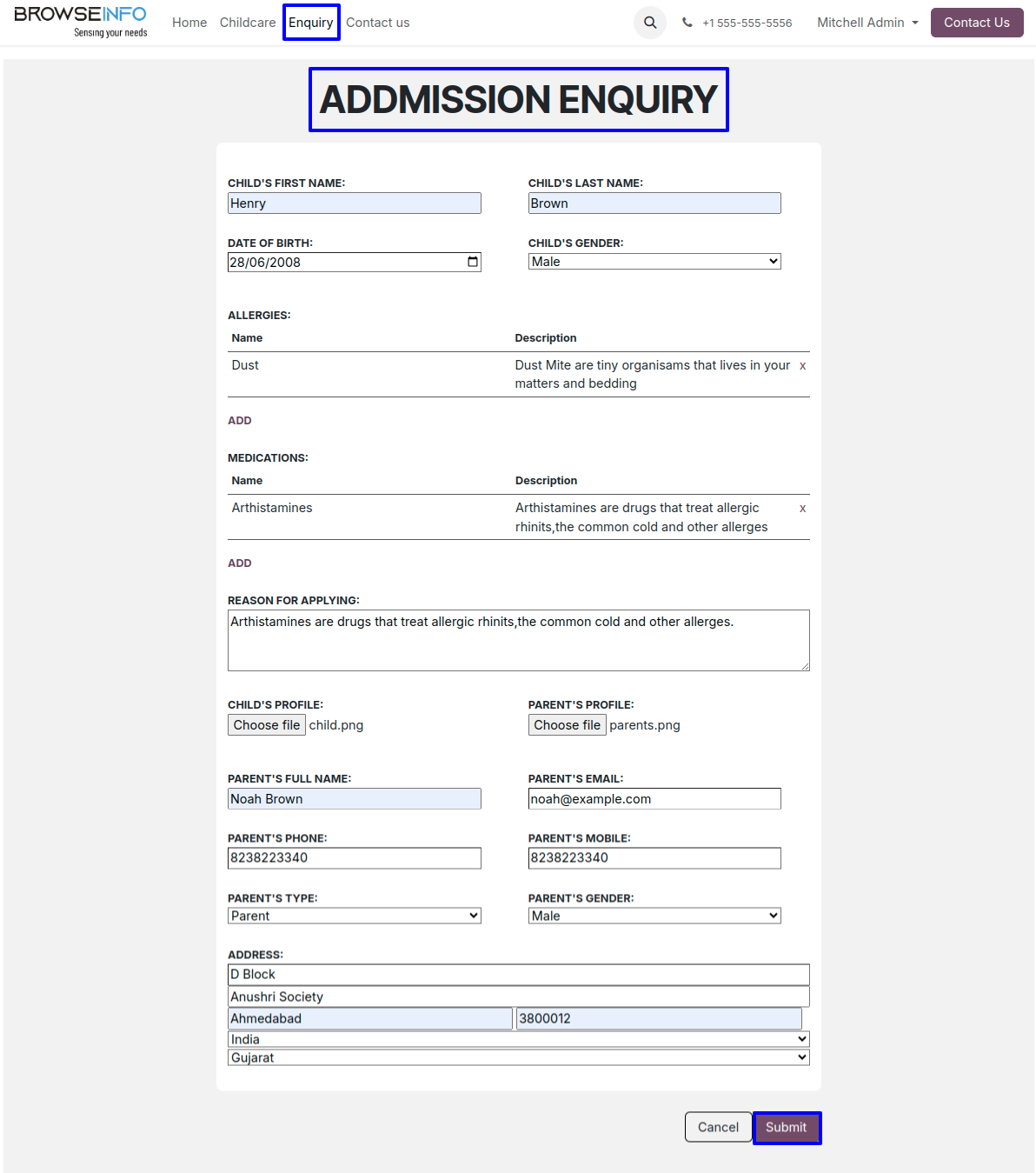 Child Care Management Browseinfo Child Care Management Browseinfo