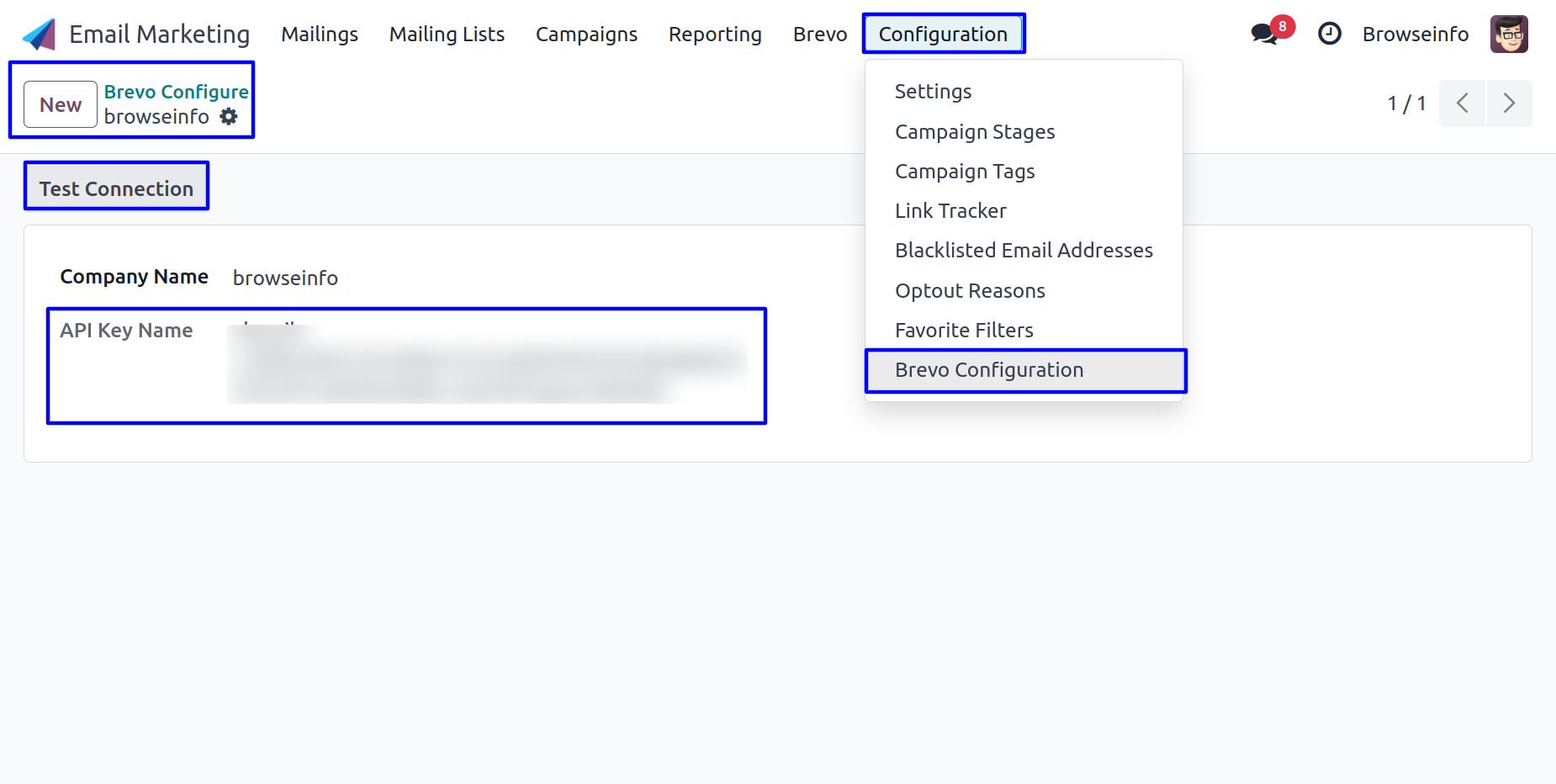 Odoo Brevo Connector | Email Marketing & Contact Sync Integration