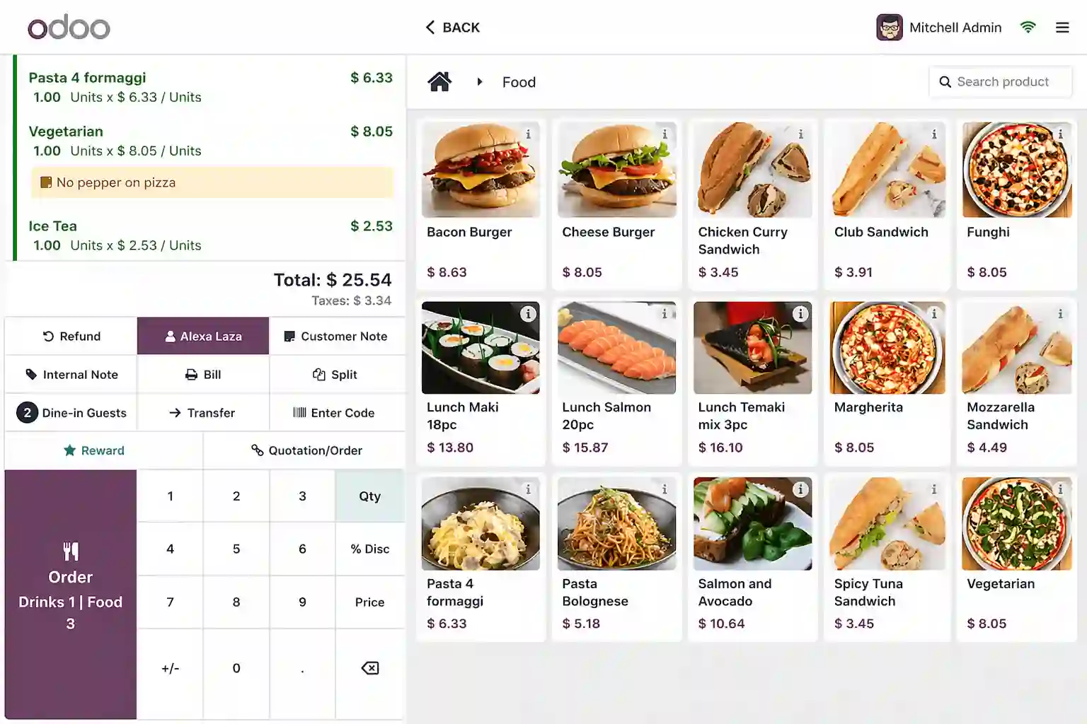 Odoo Fast Food Management Odoo Fast Food Management